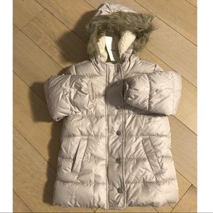 Faux Fur Hooded Frost-Free Puffer Coat